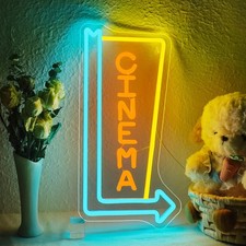 Cinema Neon Led Sign Home
