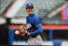 Shohei Ohtani Hand Signed 12x8