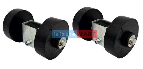 Boat trailer single - single, side