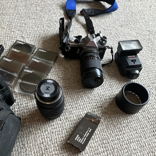 Pentax super black slr - me,