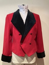 Ladies Red And Navy Lead Rein