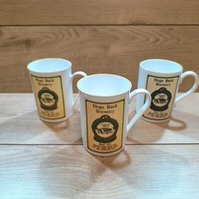 Hogs Back Brewery Real Ale Mugs x 3