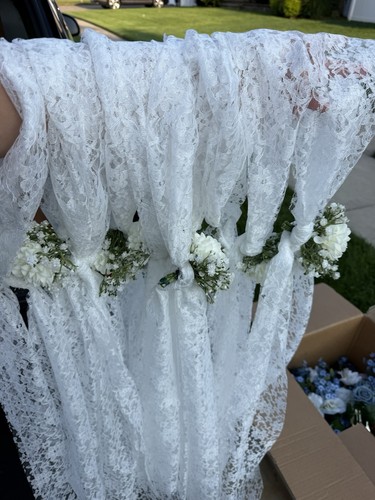Wedding pew bows - 10, with