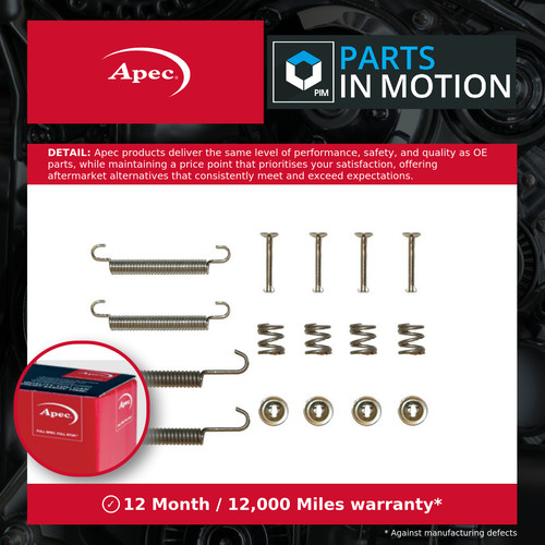 Hand brake shoe - shoe, fitting