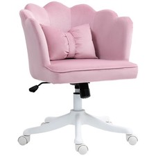 HOMCOM Armless Desk Chair Home