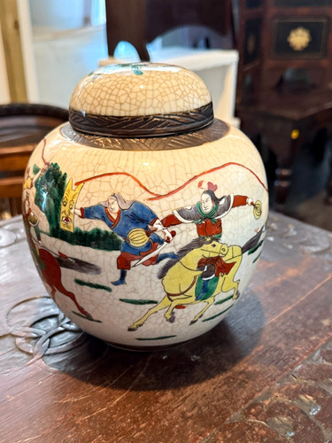 Vintage chinese crackle glaze - chinese,
