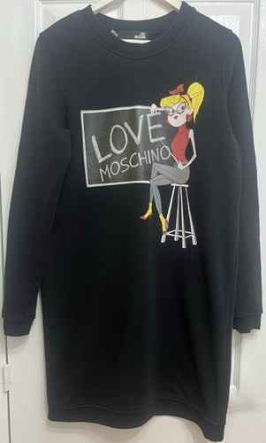 Love moschino black - love, logo