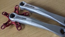 Retro MIDDLEBURN RS3 Crank Arms Crankset Chainset Cranks 110/74 BCD Spider