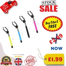 2pc Monopod Selfie Stick