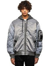 DIESEL MENS PADDED BOMBER WITH