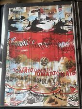 Mr Brainwash Campbells Tomato Spray Lithograph Poster