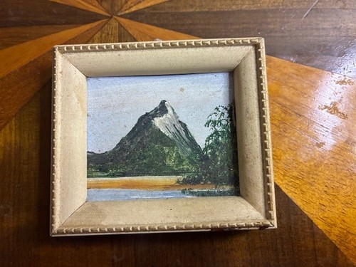 Original miniature signed - original,