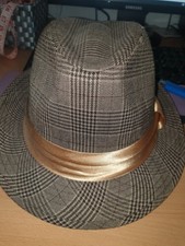MACAHEL TRILBY HAT BROWN TWEED
