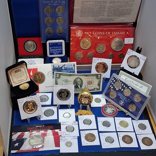 Estate sale junk drawer - drawer, coin