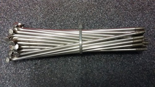 Stainless steel spokes - stainless,