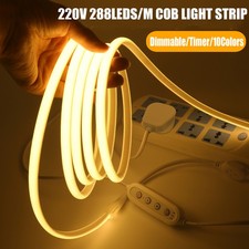 220V COB Neon LED Strip Lights