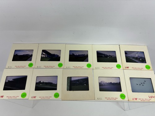 Vintage aircraft photo slides - vintage,