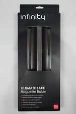Infinity Ultimate Bake Baguette Baker Non-Stick Perforated Pan - Opened / Unused