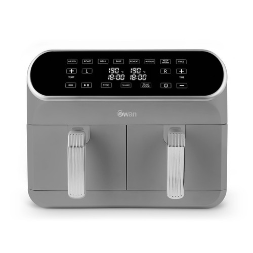 Swan dual basket air - fryer,