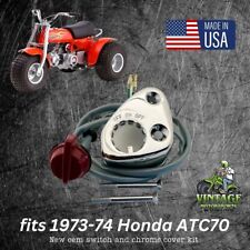 New 1973-74 Honda ATC 70 switch and chrome housing kit # 53141-918-020XW ATC70
