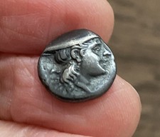 ANCIENT GREECE. AITOLIA (179-168 B.C) SILVER HEMIDRACHM.