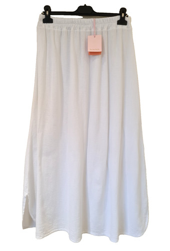 Italian washed linen skirt - italian,