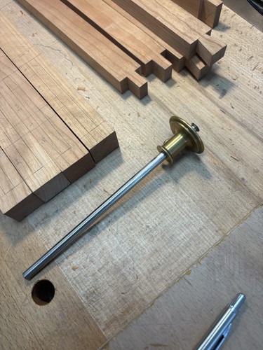 Brass marking wheel gauge - marking,