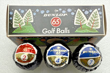 Vintage Dunlop 65 Golf Balls -
