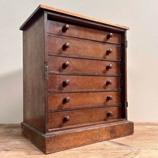 Antique mahogany and pine six