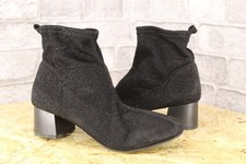 BLACK GLITTER FABRIC SOCK PULL