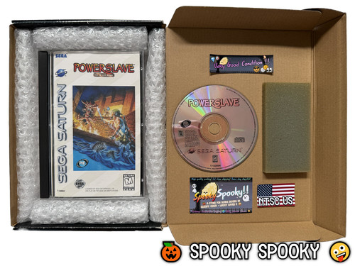 Powerslave sega saturn - sega,