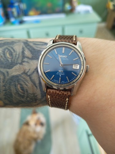 Rare king seiko - rare, blue