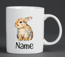 Rabbit Brown Watercolour Bunny