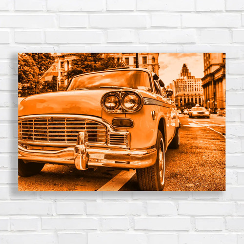 Classic yellow cab orange - yellow,