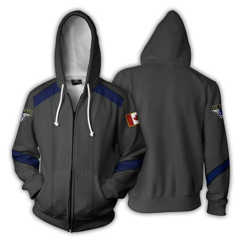Stargate gray hoodie - stargate,