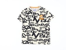 Nerf Boys' Multicoloured T-Shirt, Size 9-10 Years, Graphic Print