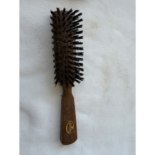 Vintage goody hair brush brown - vintage,