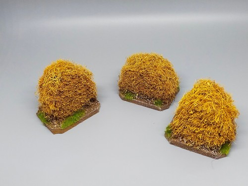 28mm haystacks terrain - haystacks, ww2