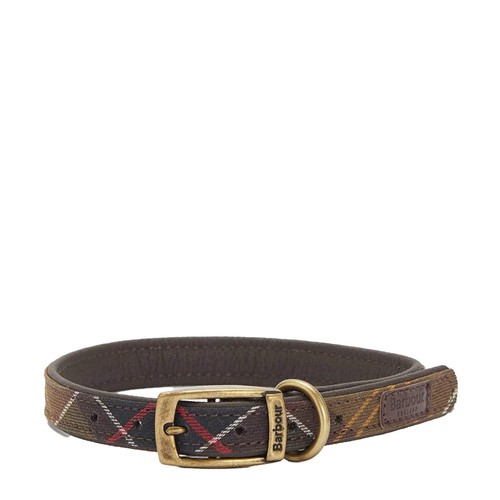 Barbour tartan dog collar - barbour,