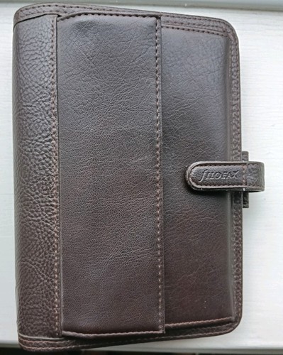 Vintage filofax dark brown - filofax,