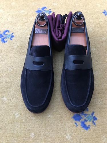 John lobb loafers - shoes, black
