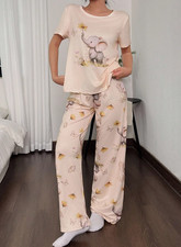ELEPHANT animal floral Women