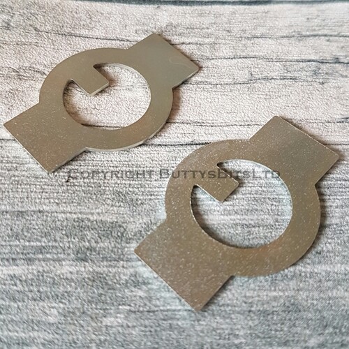 Spindle locknut tab - vw,