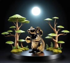 WOODLAND FIELD MOUSE WITH