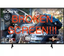 SONY BRAVIA KD-55X75WLPU 55" Smart 4K Ultra HD HDR LED TV with “BROKEN SCREEN”