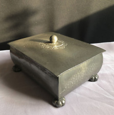 Vintage Pewter Trinket Box