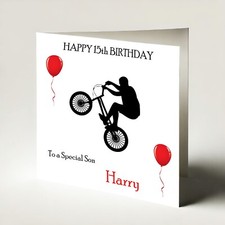 Personalised birthday card - personalised,