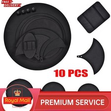 10 x Bass Snare Drum Kit Sound Off Quiet Mute Silencer Practice Silence Pads Hot