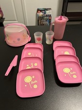 Barbie Tupperware Vintage Tupper toy 13 piece set