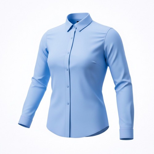 Ladies cotton plain formal - cotton,